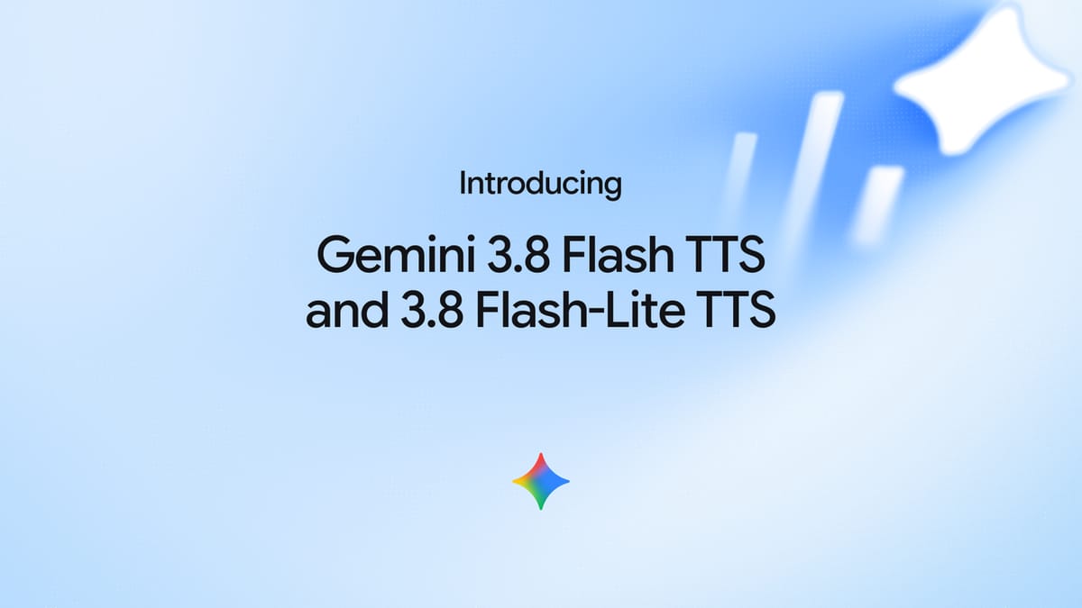 Gemini 3.8 verzint nu stemmen uit een tekstprompt